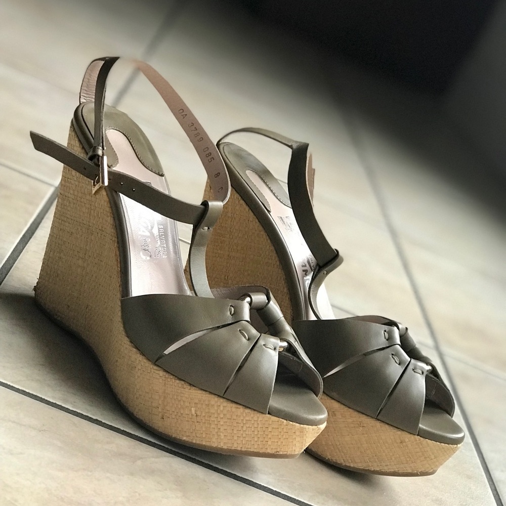 Salvatore Ferragamo wedges shoes